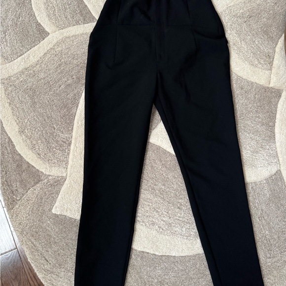 Zara High-Waisted Black Pants Trousers - Picture 2 of 5